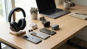 Melhores fones de ouvido Bluetooth em diferentes modelos, incluindo headphones e earbuds sem fio